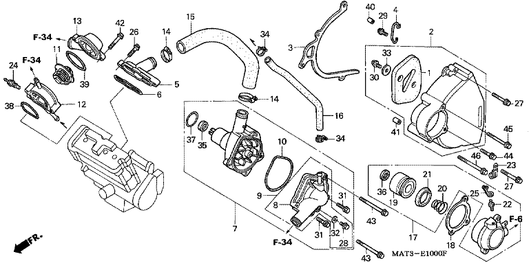 WATER PUMP (V)
