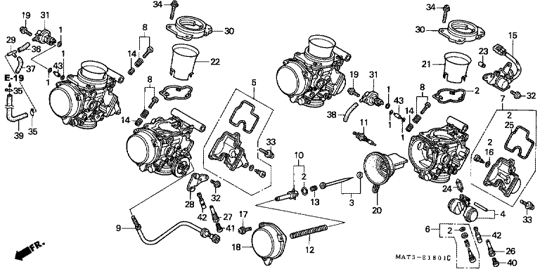 CARBURETOR (COMPONENT PARTS)