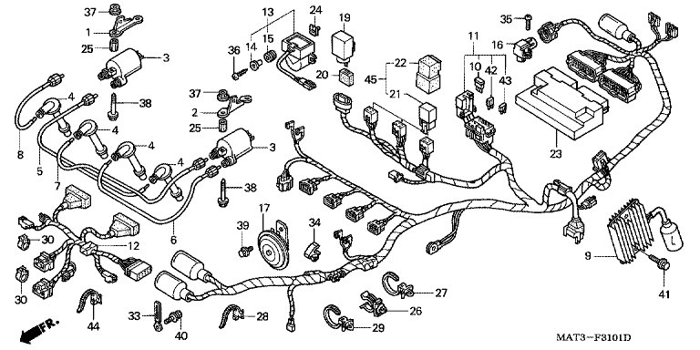 WIRE HARNESS (X/Y)
