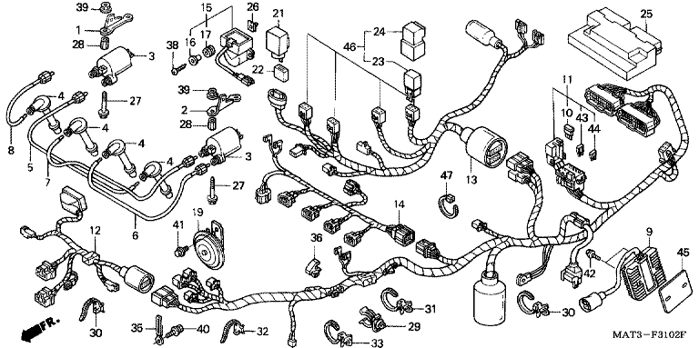 WIRE HARNESS (1/2/3/4)