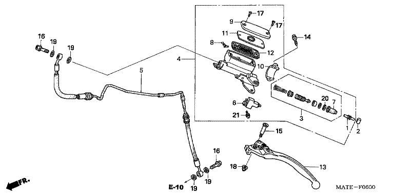 CLUTCH MASTER CYLINDER