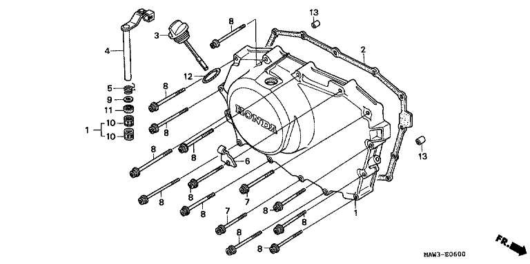 RIGHT CRANKCASE COVER
