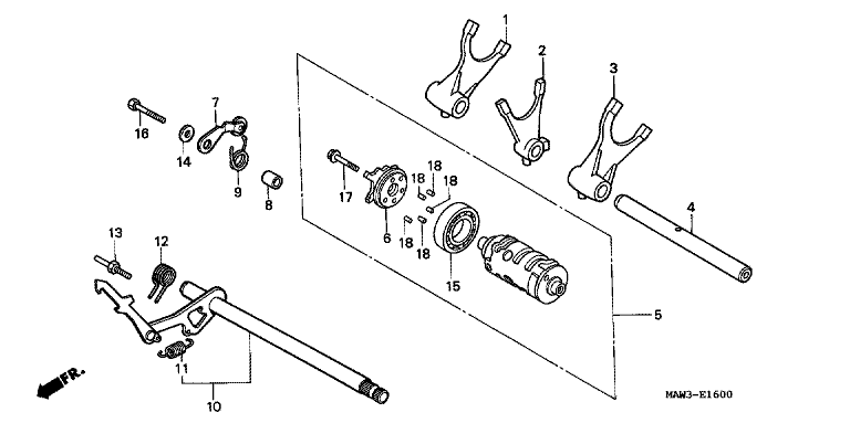 GEARSHIFT DRUM