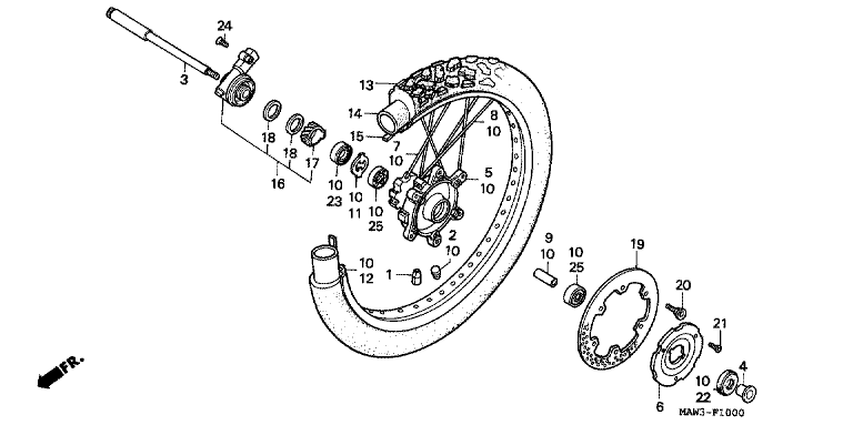 FRONT WHEEL