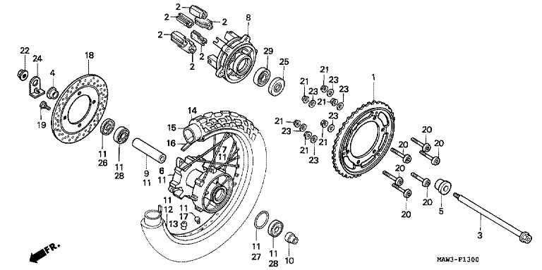 REAR WHEEL