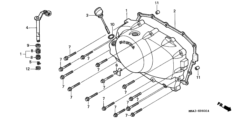 RIGHT CRANKCASE COVER
