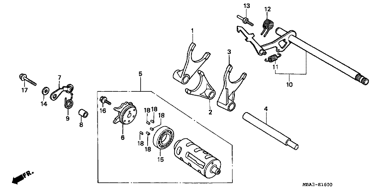 GEARSHIFT DRUM