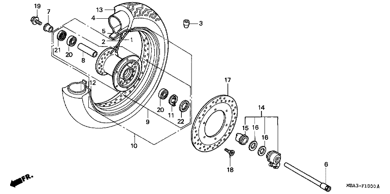 FRONT WHEEL