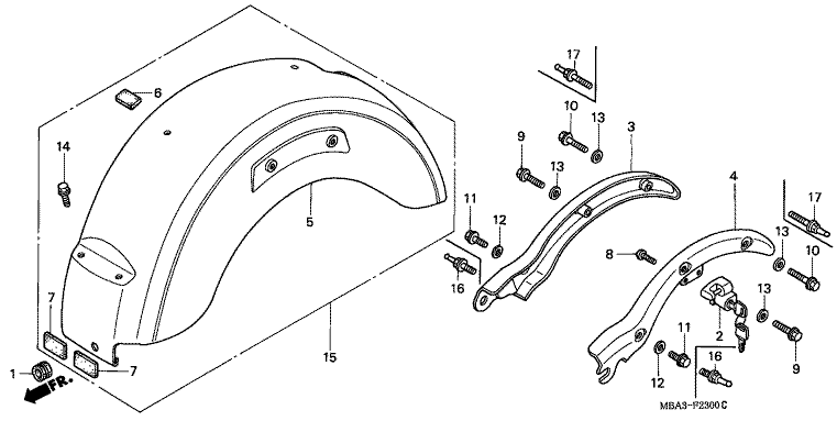 REAR FENDER