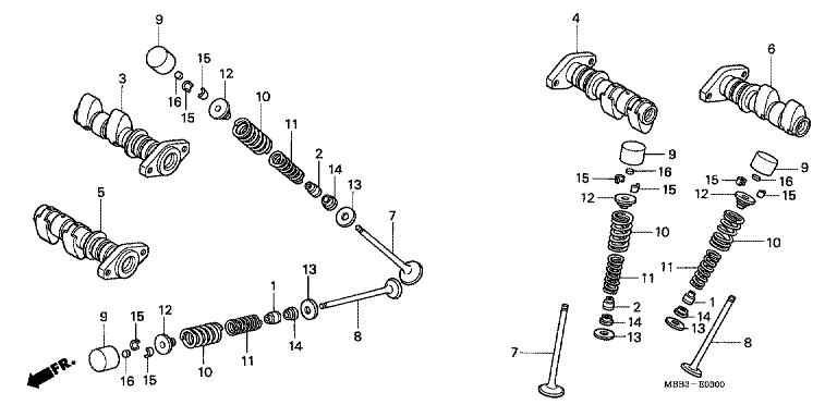 CAMSHAFT/VALVE