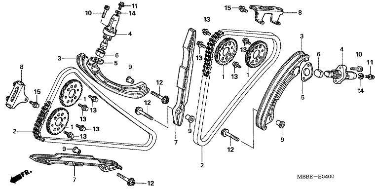 CAM CHAIN/TENSIONER