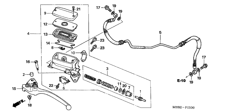 CLUTCH MASTER CYLINDER