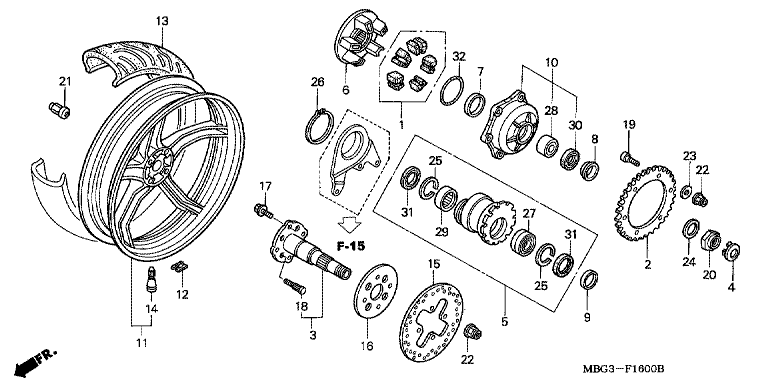 REAR WHEEL
