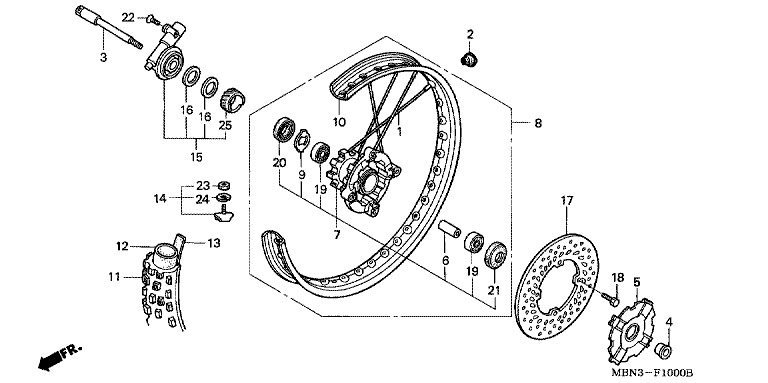 FRONT WHEEL