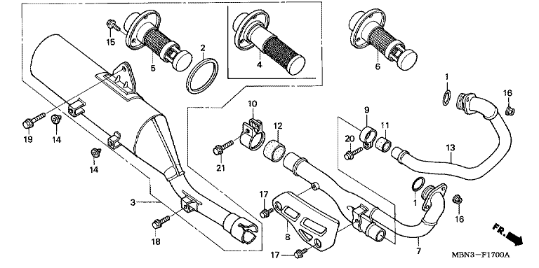 EXHAUST MUFFLER