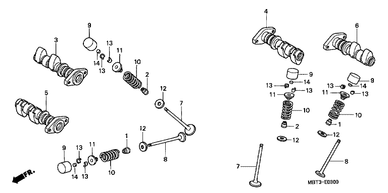 CAMSHAFT/VALVE