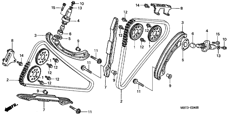 CAM CHAIN/TENSIONER