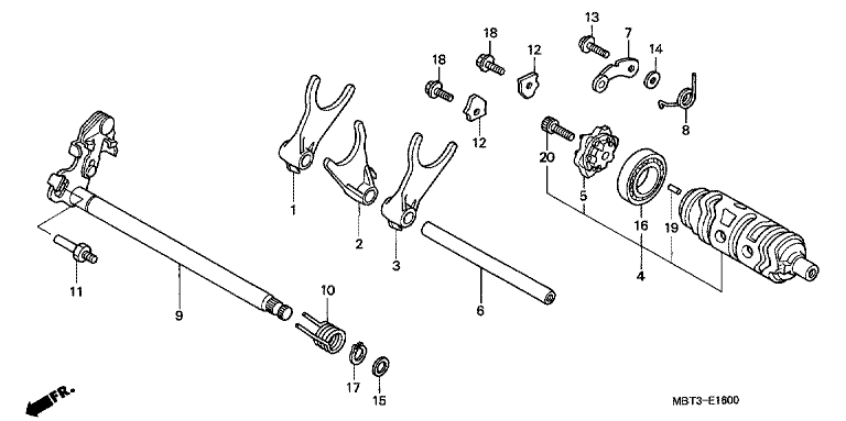GEARSHIFT DRUM