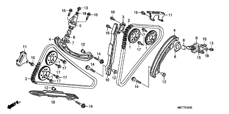 CAM CHAIN/TENSIONER