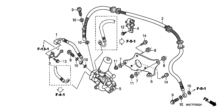 ABS UNIT (FRONT)