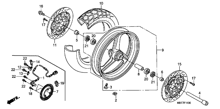 FRONT WHEEL