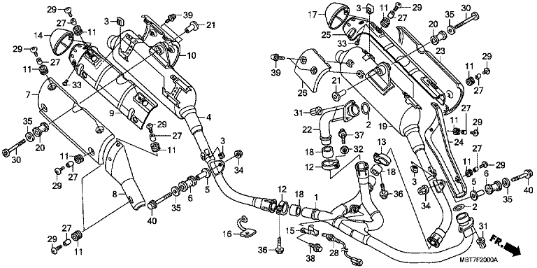 EXHAUST MUFFLER
