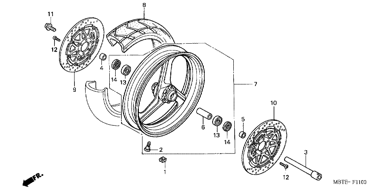 FRONT WHEEL