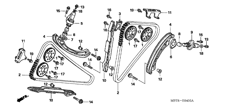 CAM CHAIN/TENSIONER