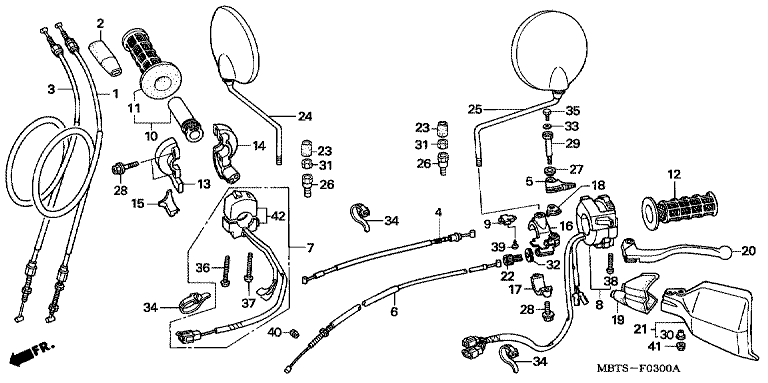 SWITCH/CABLE/LEVER