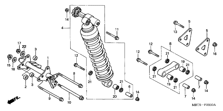 REAR CUSHION (XL1000V)