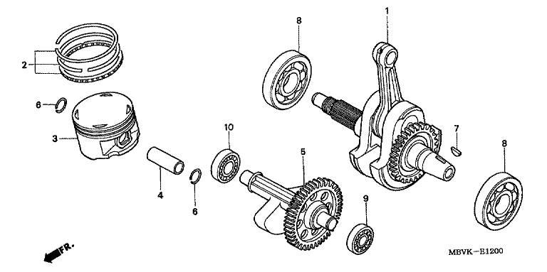 CRANKSHAFT/PISTON