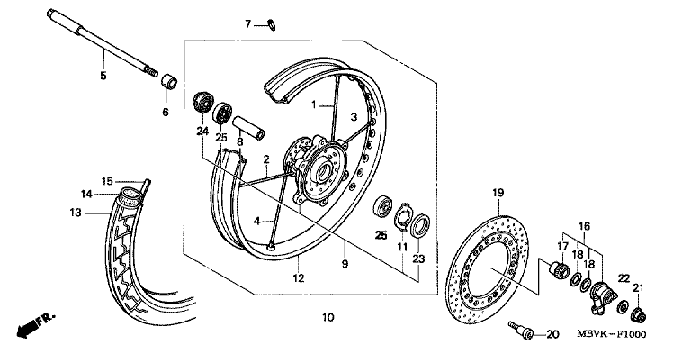 FRONT WHEEL