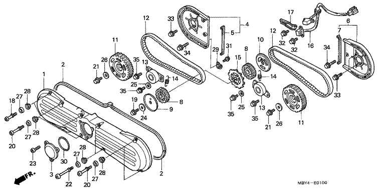FRONT COVER/ TIMING BELT