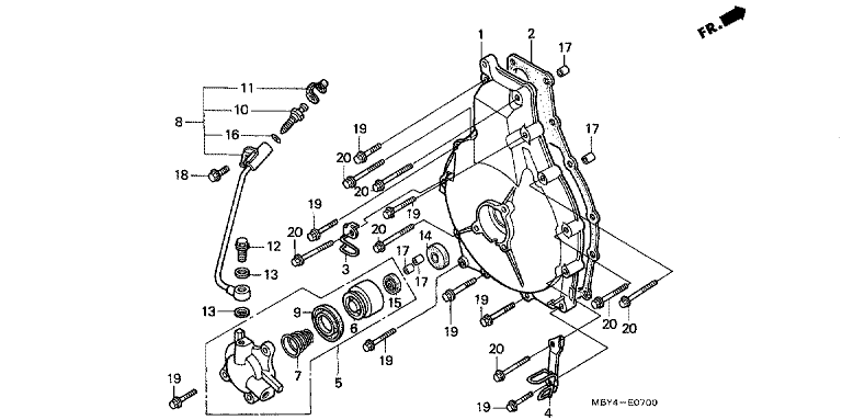 CLUTCH COVER