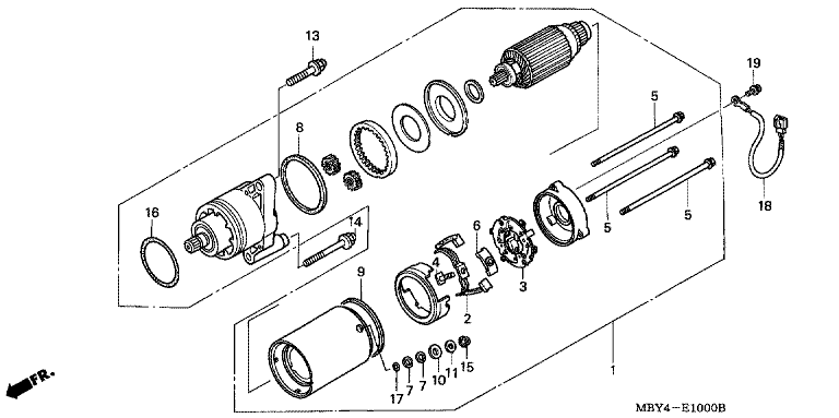 STARTING MOTOR
