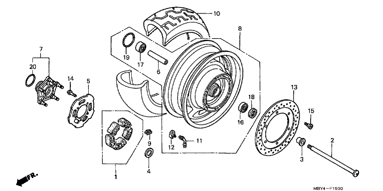 REAR WHEEL