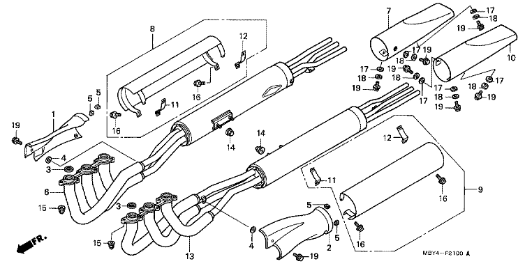 EXHAUST MUFFLER