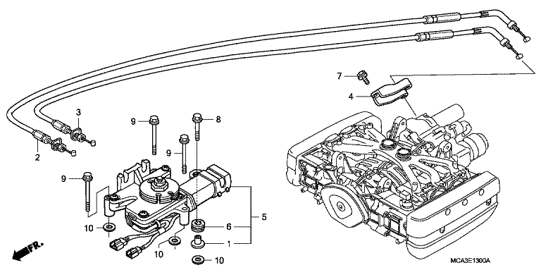 REVERSE SHIFT ACTUATOR