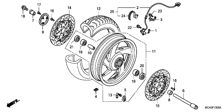 FRONT WHEEL