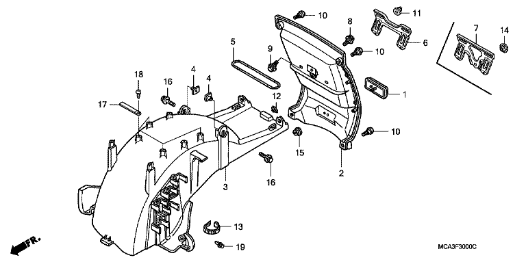REAR FENDER (1)