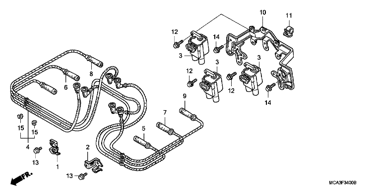 IGNITION COIL (GL1800A1/A2/A3/A4/A5)