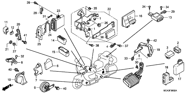CONTROL UNIT (GL18007/8) (AIRBAG)
