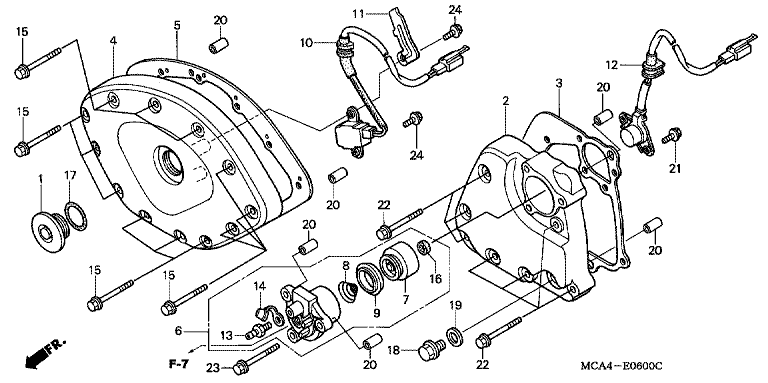 FRONT COVER/TRANSMISSION COVER