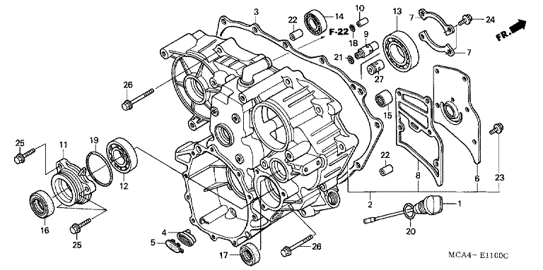 REAR CASE