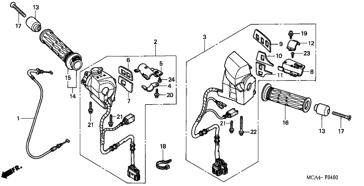 HANDLE SWITCH ('01-'03)