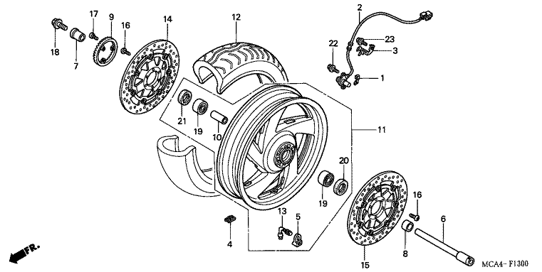 FRONT WHEEL