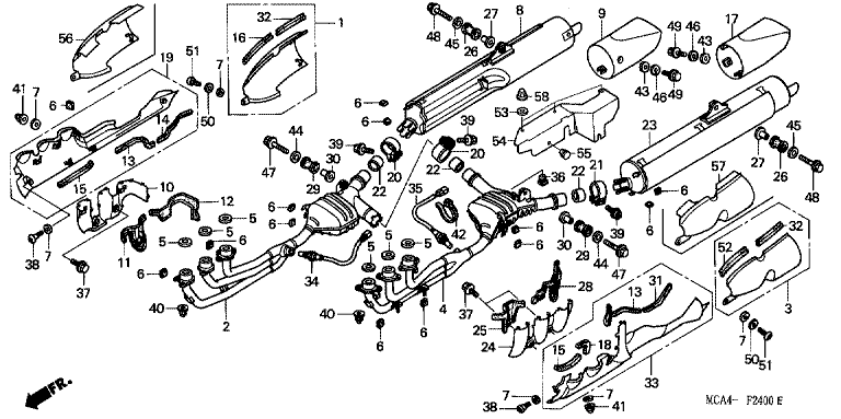 EXHAUST MUFFLER