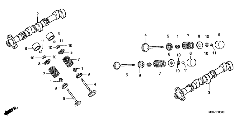 CAMSHAFT/VALVE