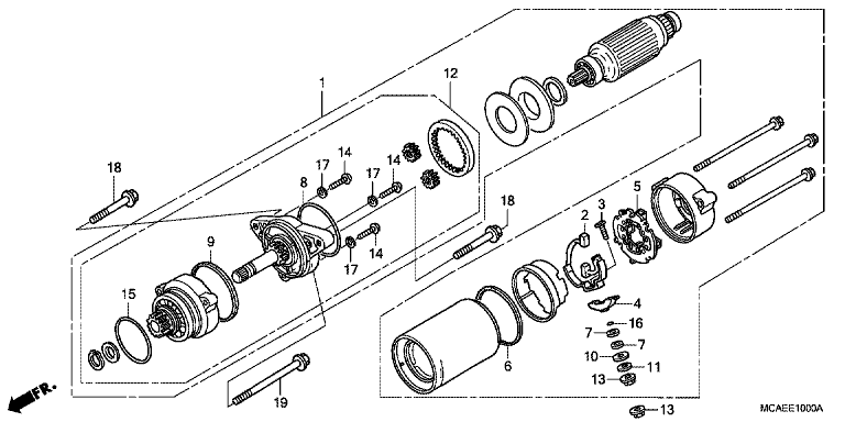 STARTER MOTOR
