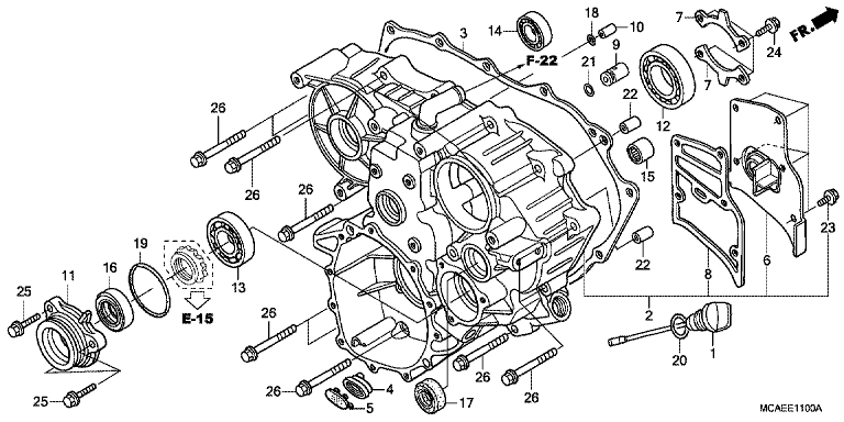 REAR CASE